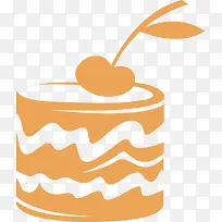 手绘的卡通沙河蛋糕-空若网 手绘的卡通沙河蛋糕-空若网
