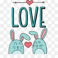 蓝色爱情兔-空若网 蓝色爱情兔-空若网