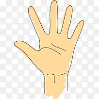 卡通手绘伸出的手指图-空若网 卡通手绘伸出的手指图-空若网