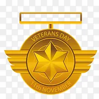 矢量荣誉资质翅膀勋章-空若网 矢量荣誉资质翅膀勋章-空若网