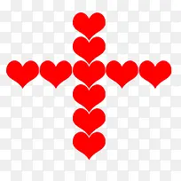 爱心十字架-空若网 爱心十字架-空若网