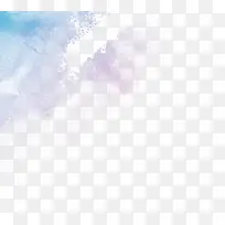 彩色水墨蓝色白云-空若网 彩色水墨蓝色白云-空若网