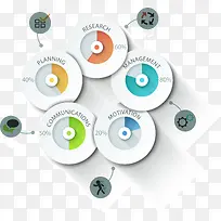 多彩简约科幻圆圈装饰图案-空若网 多彩简约科幻圆圈装饰图案-空若网