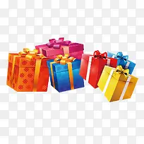 多彩的礼物盒子-空若网 多彩的礼物盒子-空若网