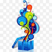 多彩盒子元素-空若网 多彩盒子元素-空若网