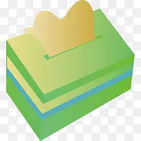 纸抽png矢量素材-空若网 纸抽png矢量素材-空若网