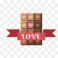 love巧克力矢量素材-空若网 love巧克力矢量素材-空若网