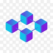 2.5D立体数据存储插画图标-空若网 2.5D立体数据存储插画图标-空若网