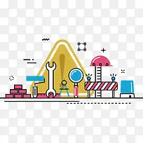 扁平化设计素材-空若网 扁平化设计素材-空若网