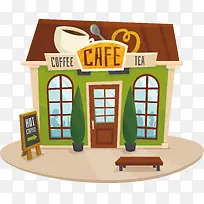 咖啡厅矢量设计-空若网 咖啡厅矢量设计-空若网