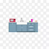 厨房橱柜图标灰色厨房壁橱-空若网 厨房橱柜图标灰色厨房壁橱-空若网