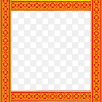 中国风边框黄色-空若网 中国风边框黄色-空若网