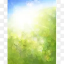 自然绿色光斑背景-空若网 自然绿色光斑背景-空若网