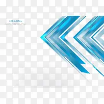 蓝色三角形背景装饰-空若网 蓝色三角形背景装饰-空若网