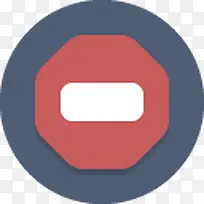 红色停止按钮图标-空若网 红色停止按钮图标-空若网