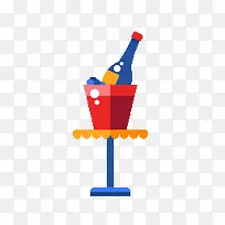 卡通红酒-空若网 卡通红酒-空若网