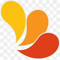 黄色水滴标签-空若网 黄色水滴标签-空若网