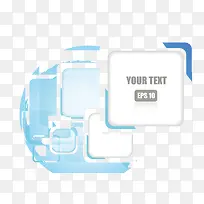 精美时尚质感科技背景矢量素材-空若网 精美时尚质感科技背景矢量素材-空若网