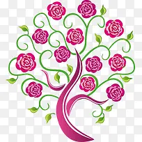 卡通手绘小树-空若网 卡通手绘小树-空若网