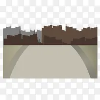 卡通灰色时尚城市街道psd源文件-空若网 卡通灰色时尚城市街道psd源文件-空若网