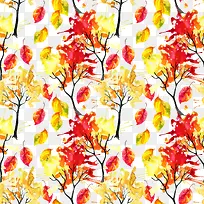 水彩叶子-空若网 水彩叶子-空若网