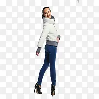 高清摄影白色羽绒服的海报-空若网 高清摄影白色羽绒服的海报-空若网