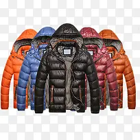 高清彩色羽绒服海报-空若网 高清彩色羽绒服海报-空若网