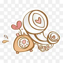 卡通电话闹钟-空若网 卡通电话闹钟-空若网