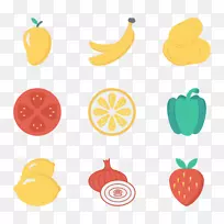 电脑图标剪辑艺术蔬菜-空若网 电脑图标剪辑艺术蔬菜-空若网