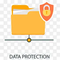 矢量办公插画扁平文件夹-空若网 矢量办公插画扁平文件夹-空若网