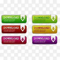 炫丽安卓下载按钮图标-空若网 炫丽安卓下载按钮图标-空若网