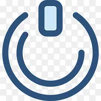 电源按钮图标-空若网 电源按钮图标-空若网