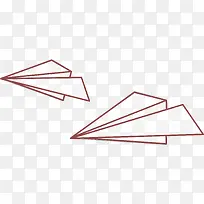 卡通纸飞机-空若网 卡通纸飞机-空若网