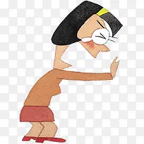 �ֻ��޵Ķ̷�Ů��-������