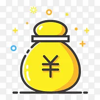 扁平化钱袋PNG下载-空若网 扁平化钱袋PNG下载-空若网