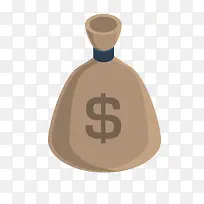 扁平化钱袋矢量图下载-空若网 扁平化钱袋矢量图下载-空若网
