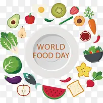 蔬菜水果美食节海报-空若网 蔬菜水果美食节海报-空若网