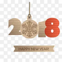 2018主题雪花数字-空若网 2018主题雪花数字-空若网