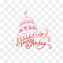 生日快乐艺术字体免抠图-空若网 生日快乐艺术字体免抠图-空若网