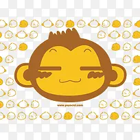 创意卡通猴子-空若网 创意卡通猴子-空若网