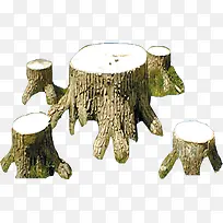 摄影创意百年大树木桩-空若网 摄影创意百年大树木桩-空若网