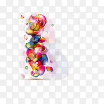 抽象炫彩元素-空若网 抽象炫彩元素-空若网