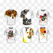 时尚泼墨T恤-空若网 时尚泼墨T恤-空若网