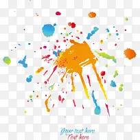 彩色时尚泼墨-空若网 彩色时尚泼墨-空若网