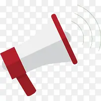 矢量扁平化喇叭素材-空若网 矢量扁平化喇叭素材-空若网