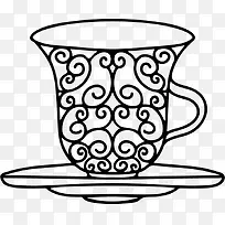 手绘杯子-空若网 手绘杯子-空若网