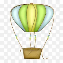 彩色卡通热气球-空若网 彩色卡通热气球-空若网