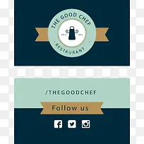 矢量咖啡厅名片-空若网 矢量咖啡厅名片-空若网