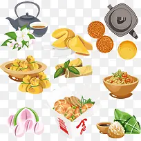 美味的矢量食物-空若网 美味的矢量食物-空若网