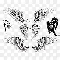 手绘翅膀-空若网 手绘翅膀-空若网